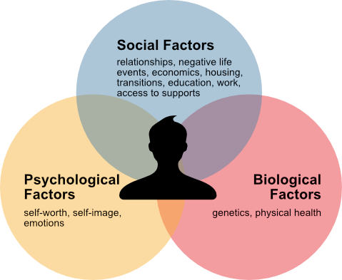Factors influencing mental health