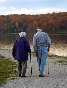 couple walking